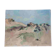 Small oil on canvas "A dune" 40 x 50