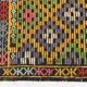 7x9 Yellow Green Handmade Wool Scandinavian Kilim Rug