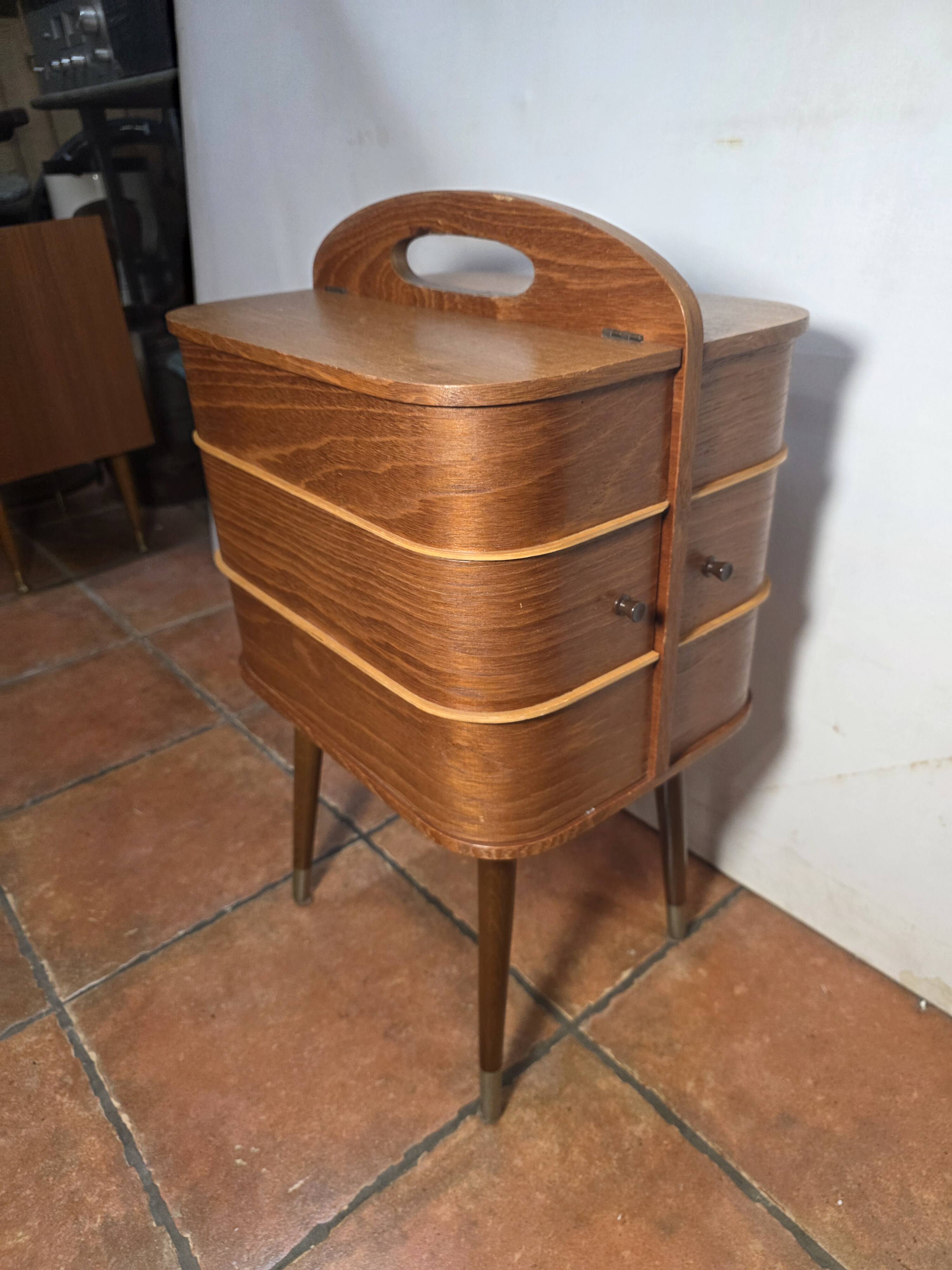 Scandinavian Teak Worker, Danish Design, 1960s