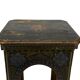 Antique hand-painted Moroccan Moorish Zouak side table