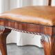 Paires rares de chaises 't Woonhuys Amsterdam cuir patiné, années 1920