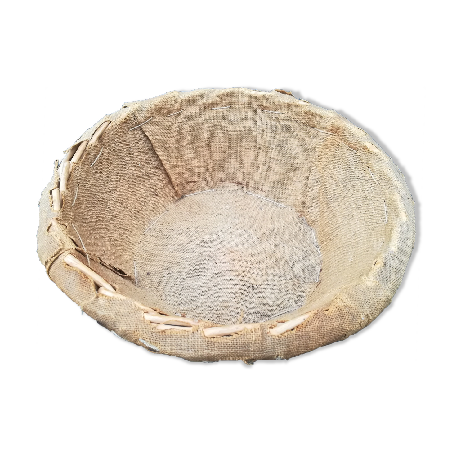 Old wicker basket