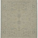 Tapis Oushak turc fait main 274 cm x 345 cm