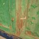 Vintage wooden farm stocking buffet
