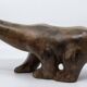 Polar Bear Sculpture by Pierre Chenet in bronze France Circa 2000