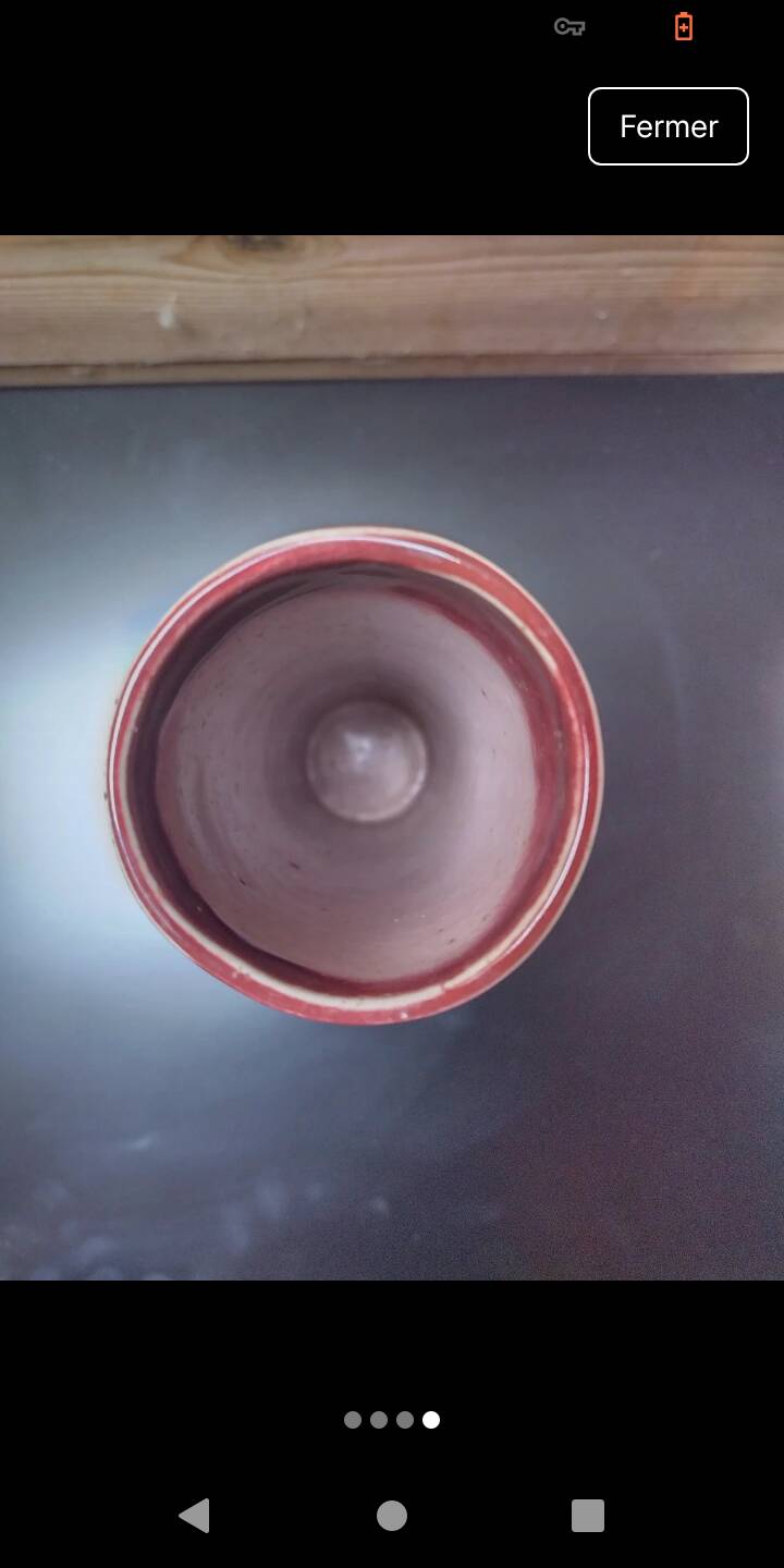 Habitat ceramic roller vase