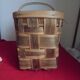 Panier, en bambou