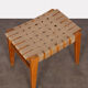 Tabouret en bois, fabrication tchèque, 1950