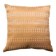 Yellow and beige Kachin cushion