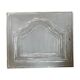 Gray patina woodwork door
