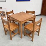 Pine table and “hongisto” chairs Ilmari Tapiovaara