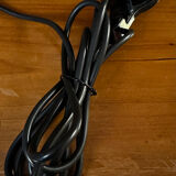 Deknudt Double Column Lamp – Wood, Brass, Marble – Restored