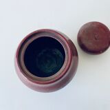 Ceramic candy box signed