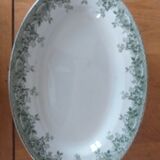 Serving dish in Saint Amand porcelain and Hamage