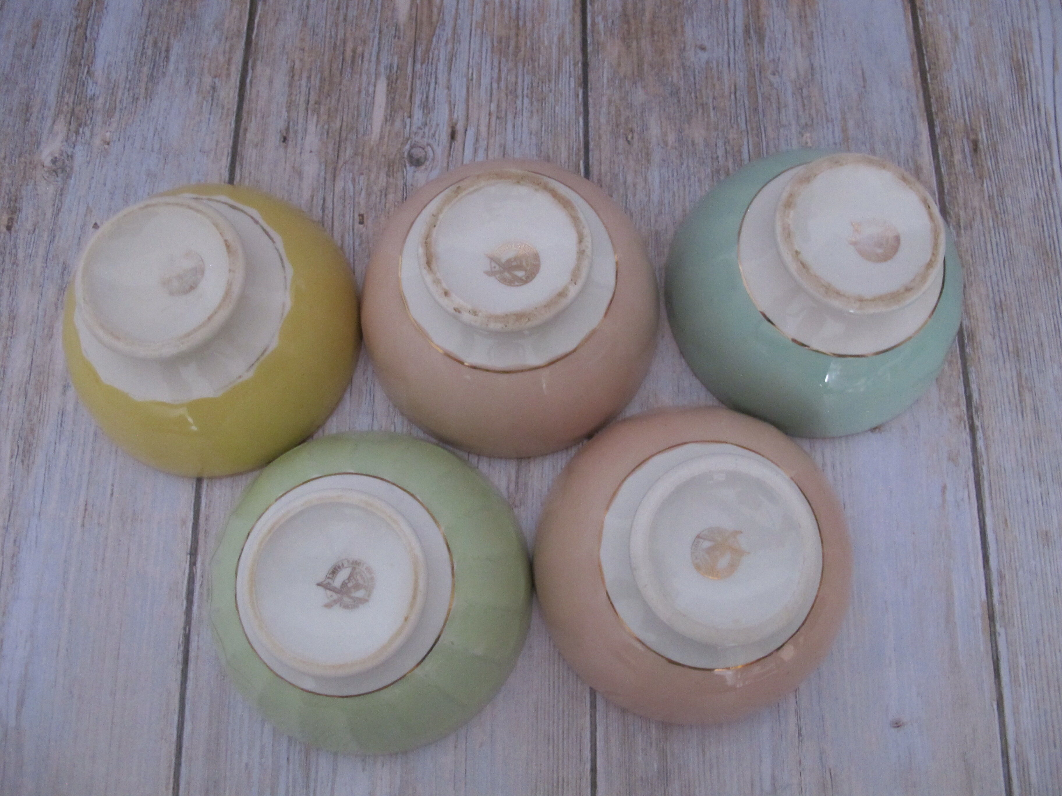 Set of 5 bowls Moulins Des Loups