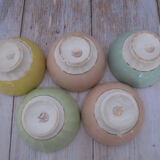 Set of 5 bowls Moulins Des Loups