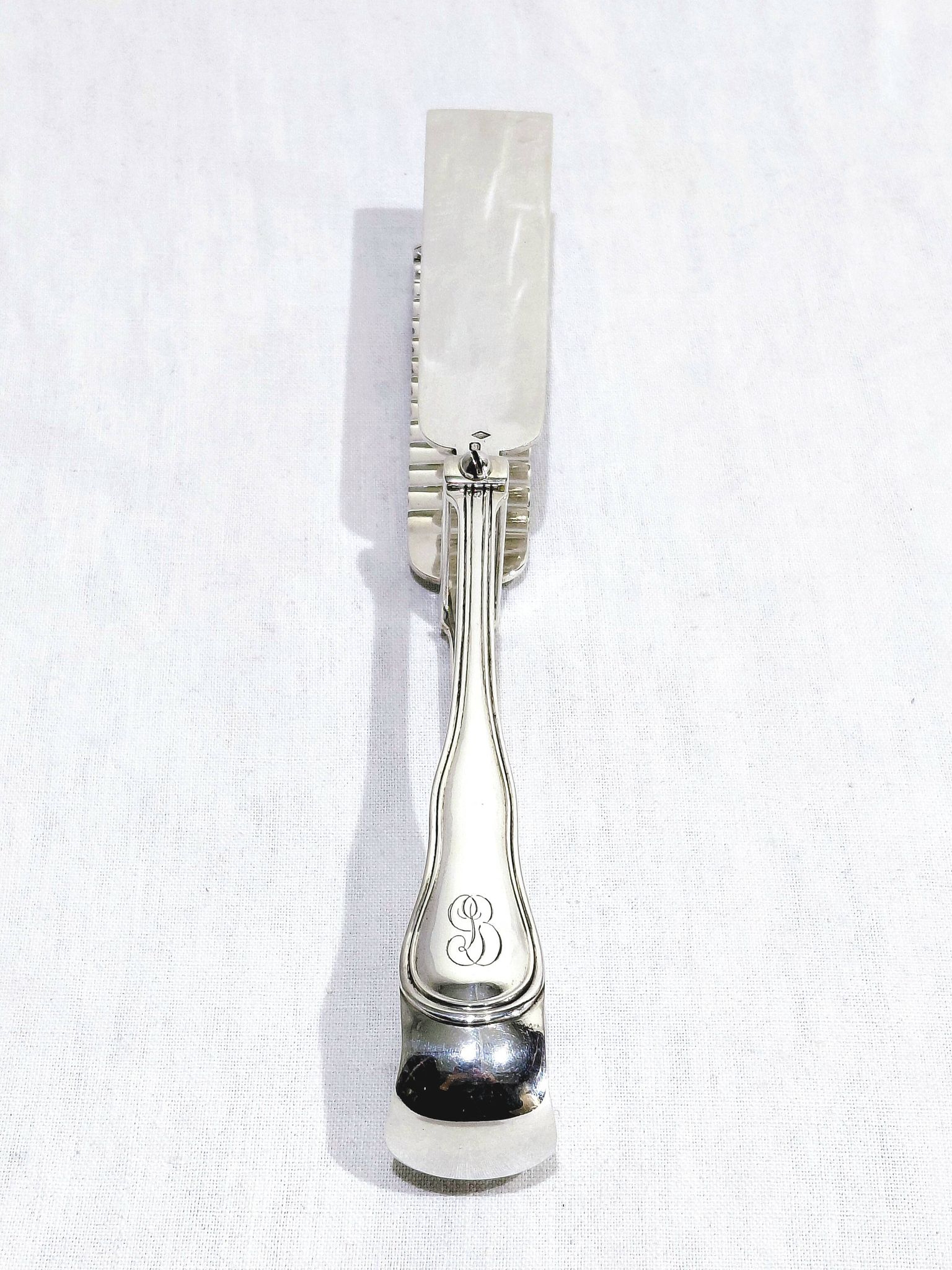 Boulenger - Pince à asperges en argent