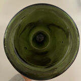 Pair of large antique blown glass bottles