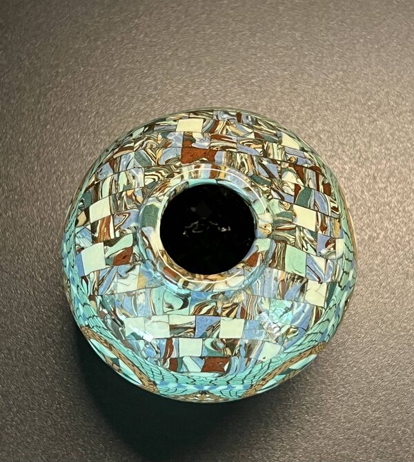 Vase signé Jean Gerbino, Vallauris années 60