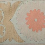 Hand knotted rug, vintage Turkish rug 141x204 cm