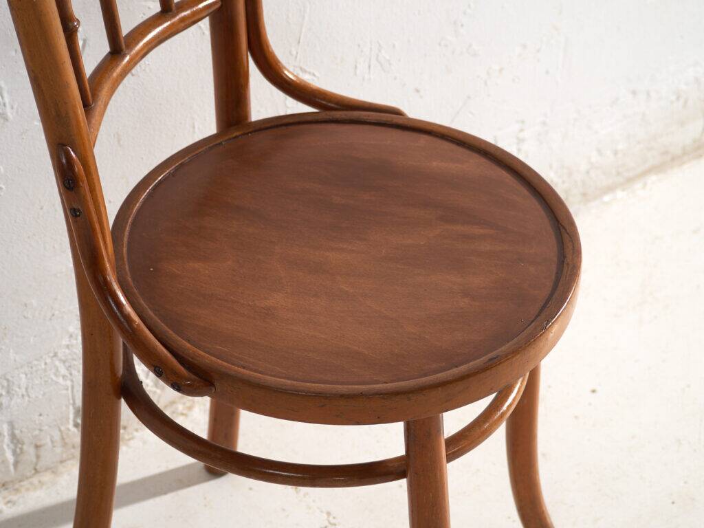 Antique bentwood chairs in Thonet style – Central Europe, circa 1930 – Set of 4 pieces #8
