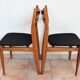 Paire de chaises scandinaves vintage