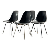 Chaise DSX par Charles et Ray Eames, lot de 4