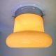 XXL Midcentury Hotel Design Ceiling Lamp, Flushmount, 1970s - Czechoslovakia