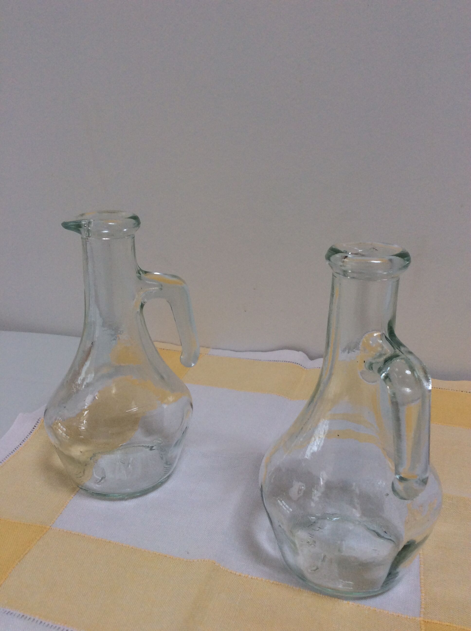 Ancient glass pitchers