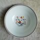 Round salad bowl in Limoges porcelain Bernardaud model Pondicherry