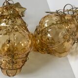 Vintage Venetian Lantern blown glass