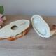 Deer pâté dish, vintage ceramic terrine