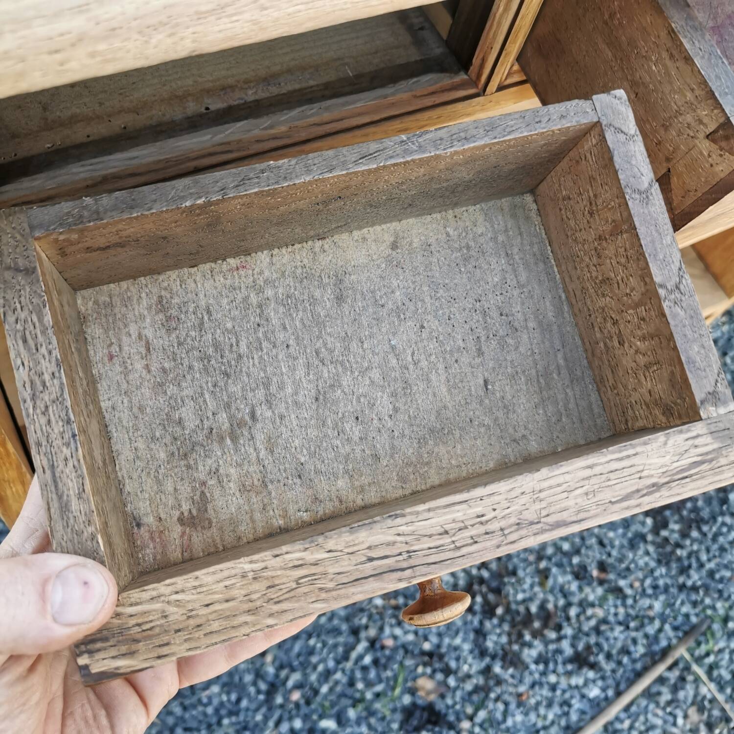 Old haberdashery cabinet / shelf