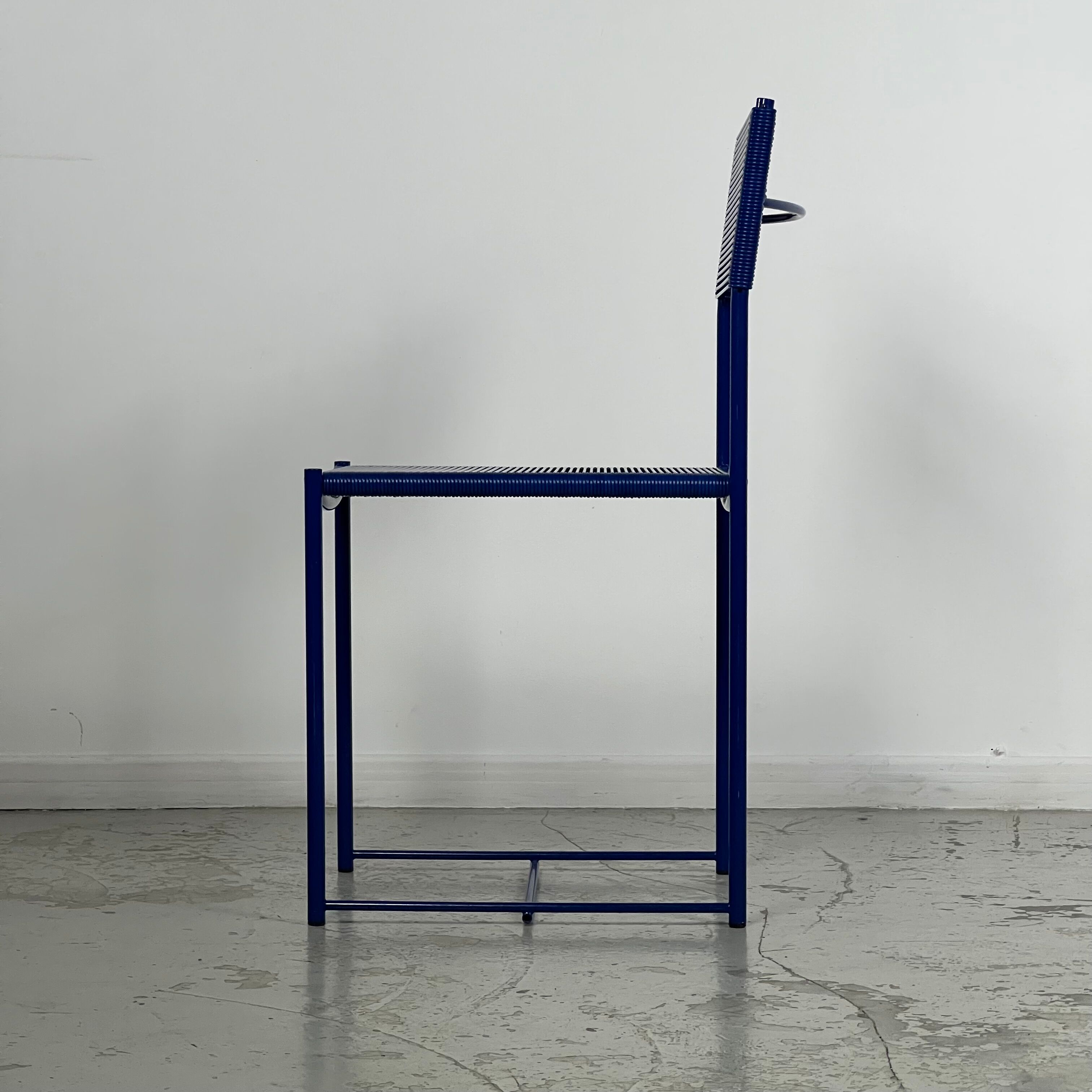 Set of 7 chairs Spaghetti 101 by Giandomenico Belotti for Alias 80s