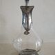 Ewer decanter with tin mount