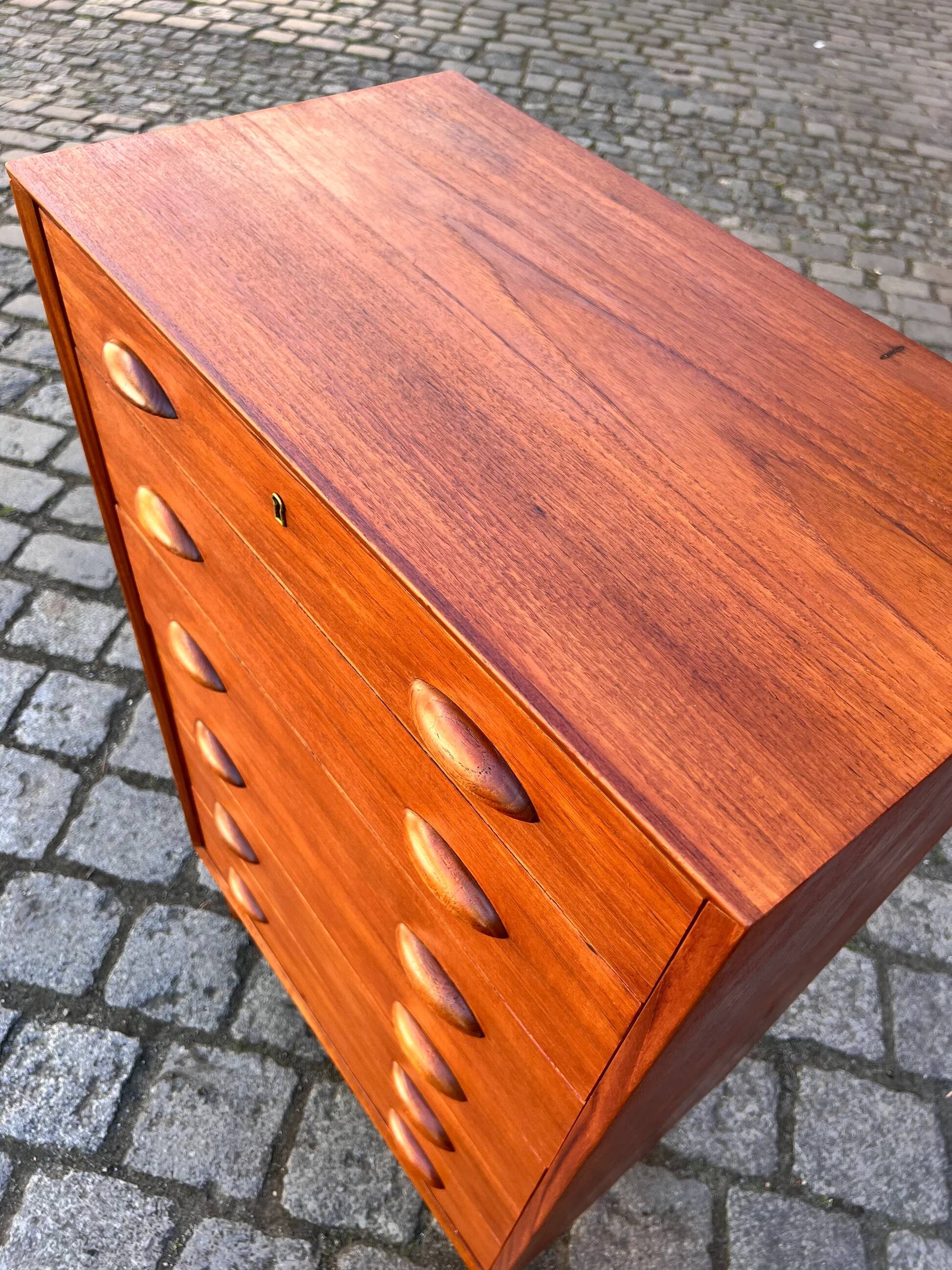Teak Chest of Drawers from Denmark