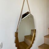 Mercury mirror bevelled 77 x 48 cm