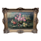 Jan van Steensel, still life with roses. Beautiful frame.