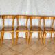 Set de 6 chaises bistrot Baumann n° 55