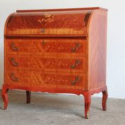 Secrétaire danois Edmund Jørgensen, milieu du 20e siècle, bureau cylindrique.