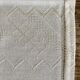 Serviettes de table vintage neuves