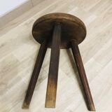 Ancien tabouret de ferme