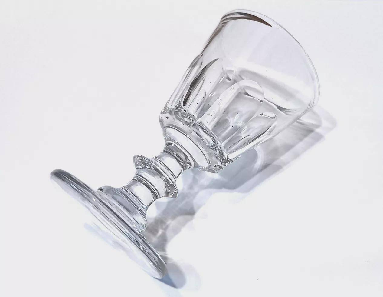 Old Porto glass in crystal, Caton model.