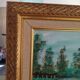 Oil painting with a beautiful quality frame.