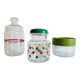 bocaux cuisine en verre et couleur