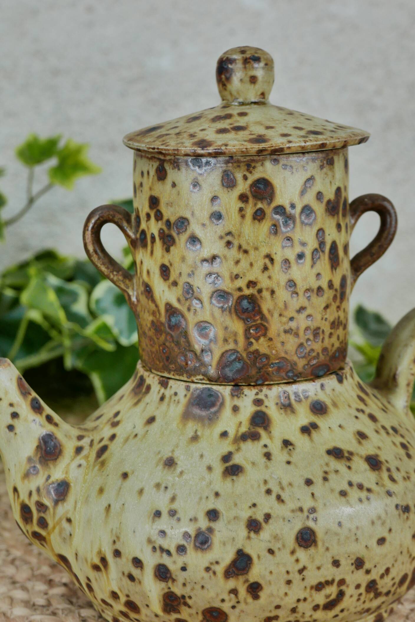 stoneware teapot from the 1960s