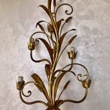 Pair of Epis de Blé wall lights in the style of Jansen / Baguès