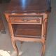Pair of cherry wood bedside tables - 20th century