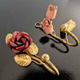 Decorative tiebacks / Coat hooks