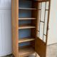 Art deco glass-glazed parisian wardrobe